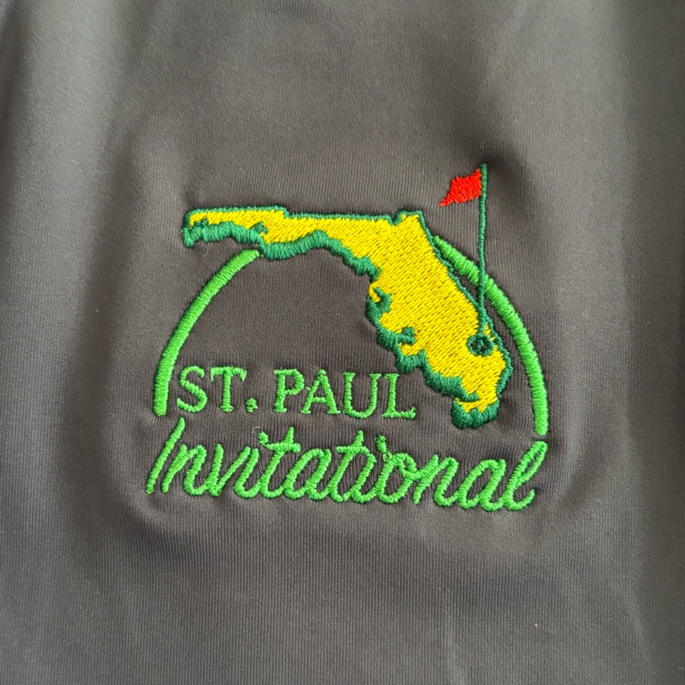 William Murray Polo Shirt Mens‎ Large Navy Blue  St. Paul Invitational Florida - Picture 9 of 10